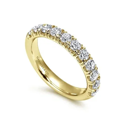 14K Y Gold 1.00ctw H/VS2 Diamond Band