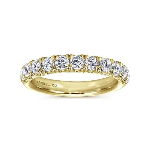 14K Y Gold 1.00ctw H/VS2 Diamond Band