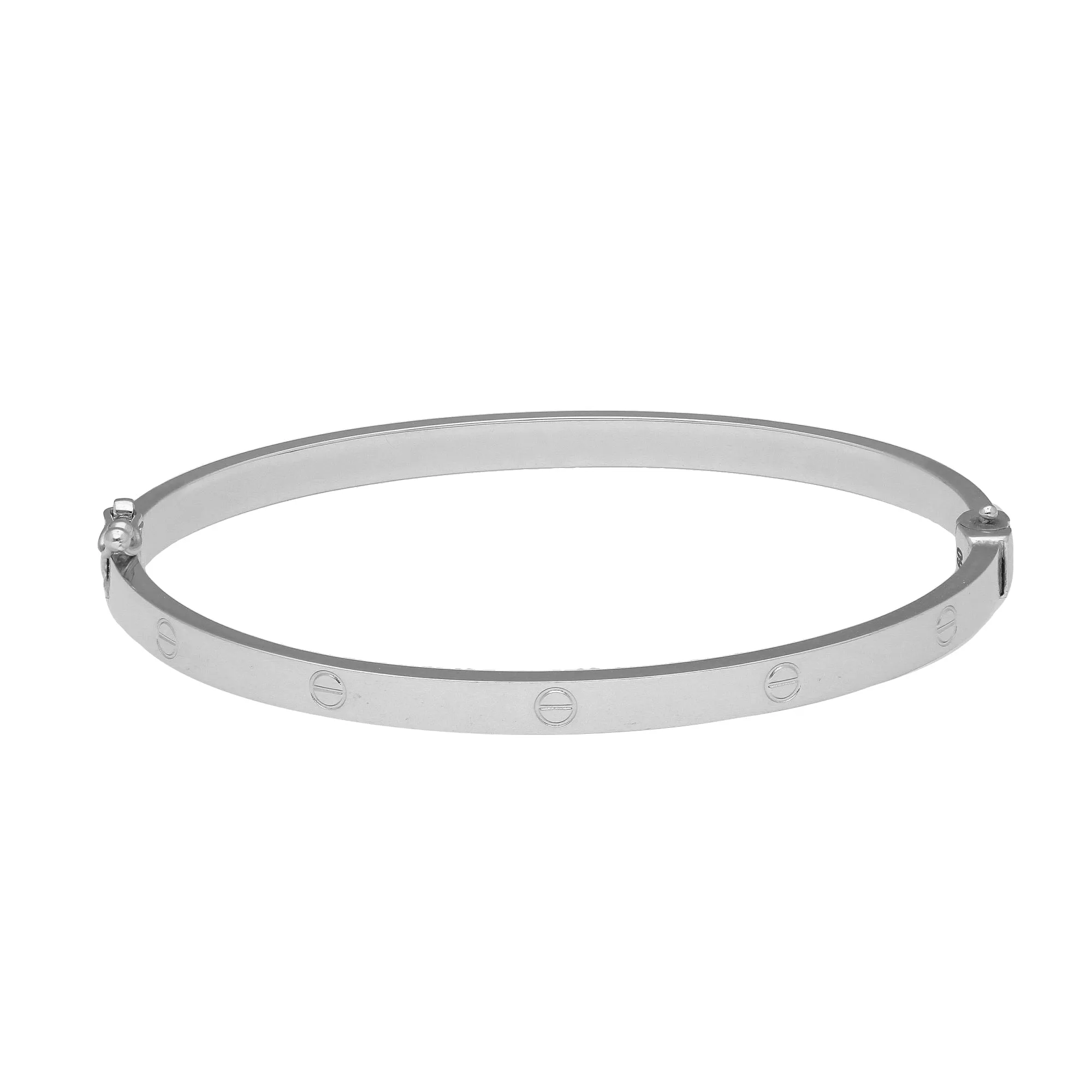 18KT White Gold Bangle (7.2gm)