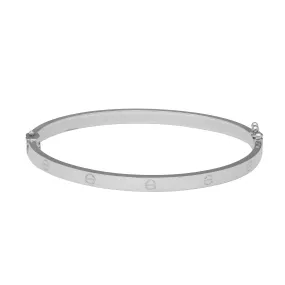 18KT White Gold Bangle (7.2gm)