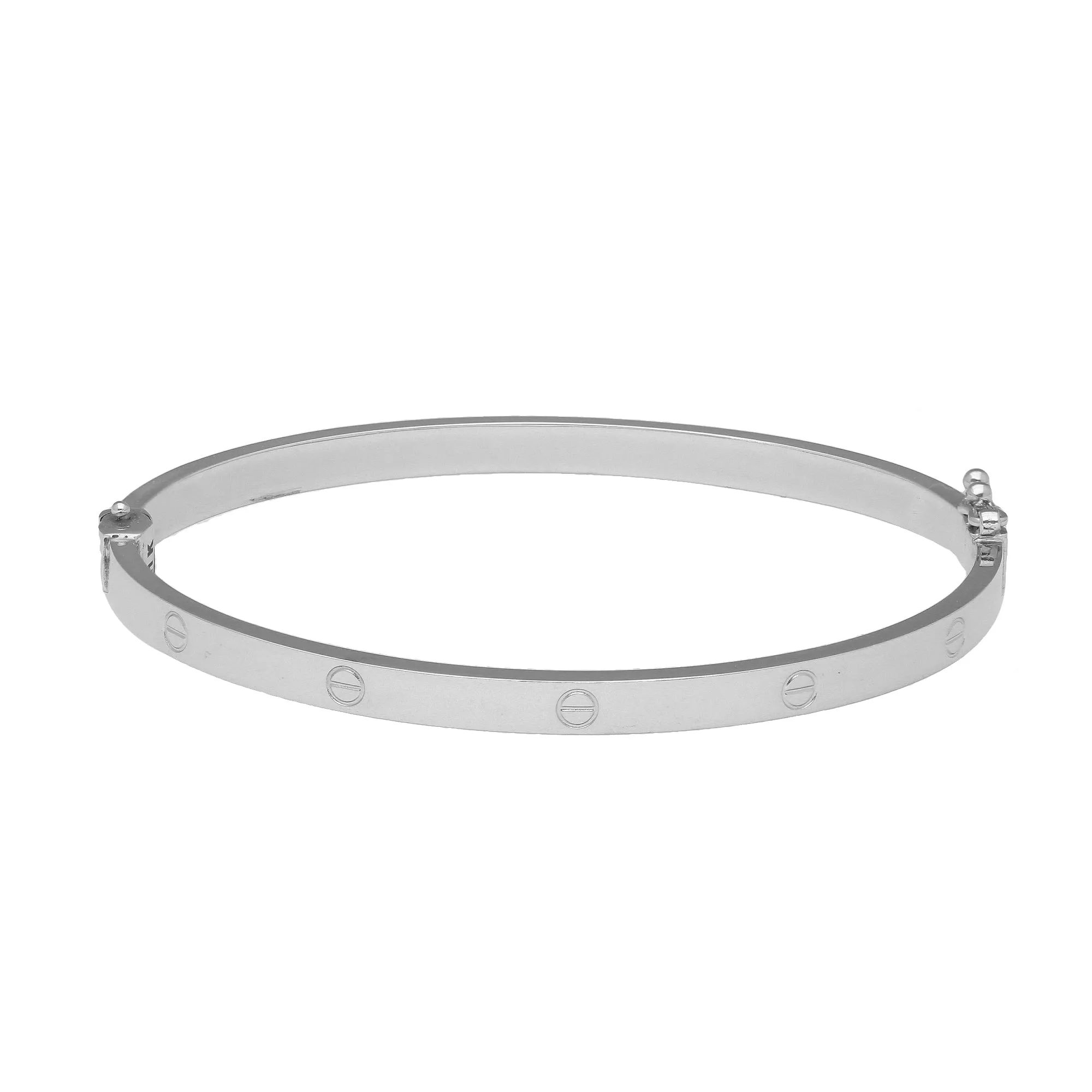 18KT White Gold Bangle (7.2gm)