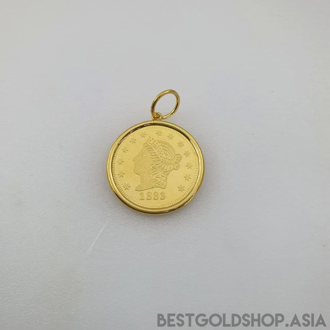 22k / 916 gold Queen Elizabeth Coin pendant