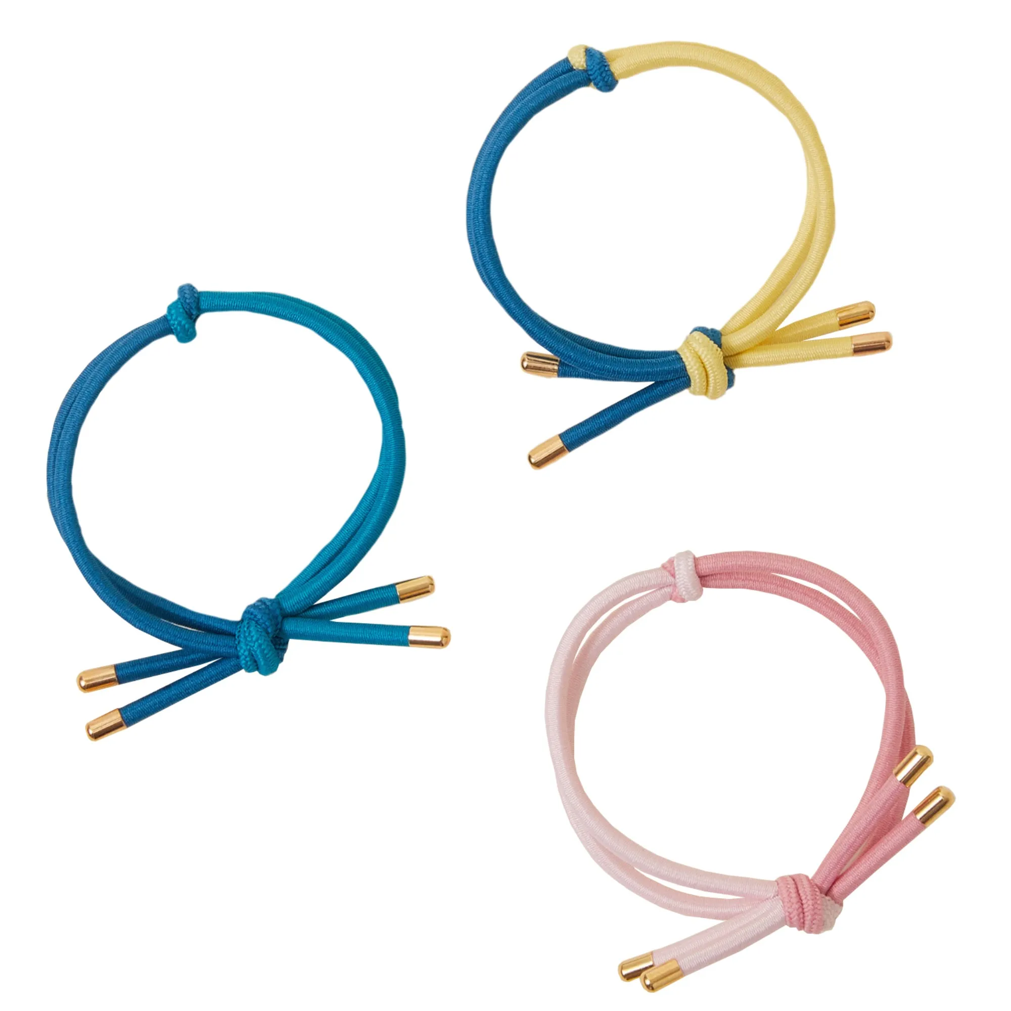 Accessorize London Women's Shoelace Hair Bands Set of Three