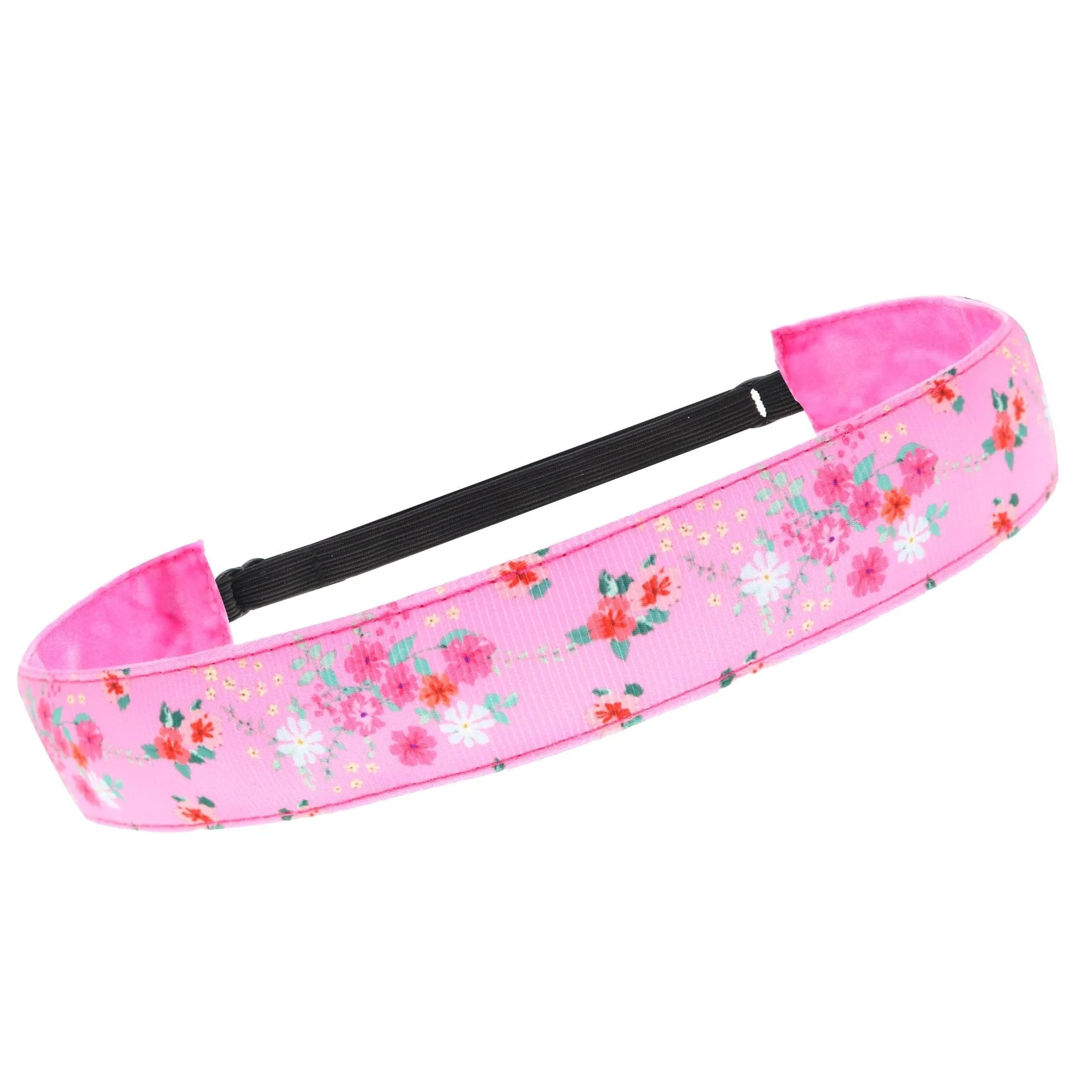 Adjustable No Slip Floral Headband