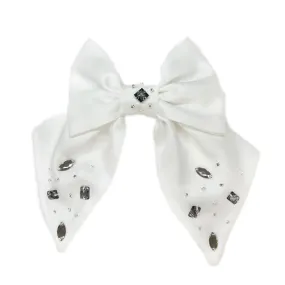 Audrey Rhinestone Hair Bow