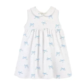 Baby Club Chic - Pretty Blue Bows Toddler Dress