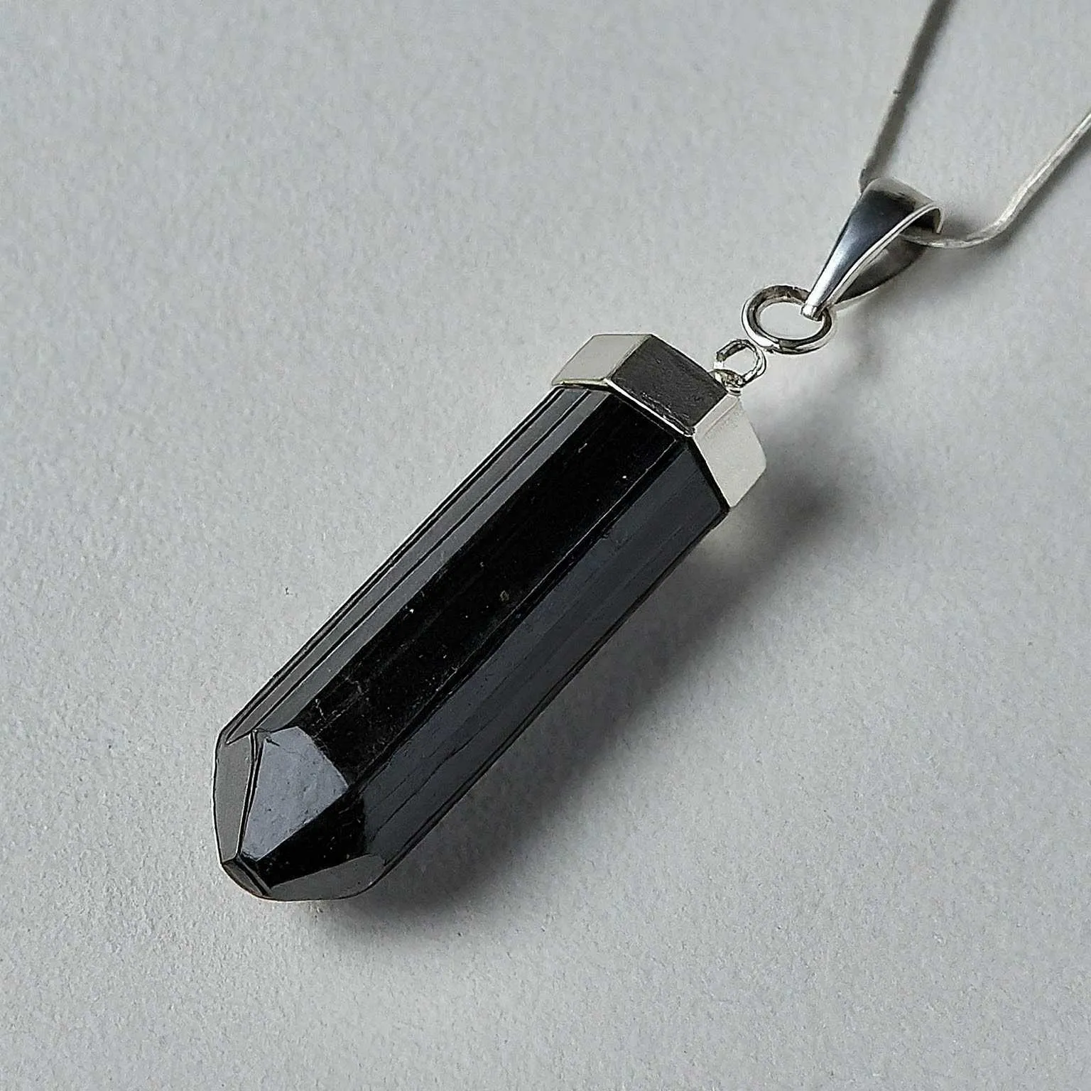 Black Tourmaline Pendant