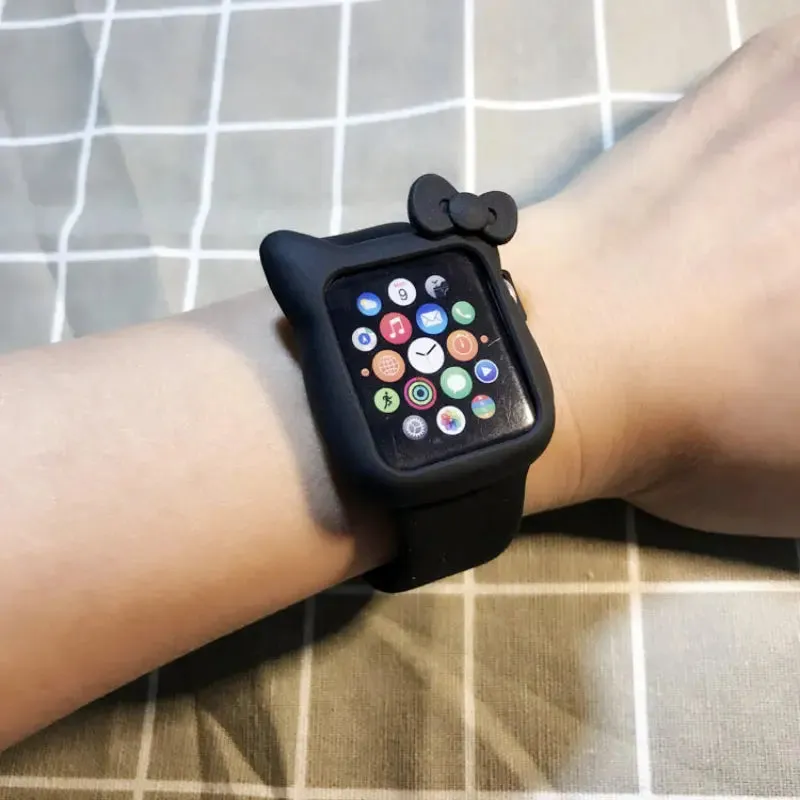 Cartoon Bow Case Compatible for iWatch