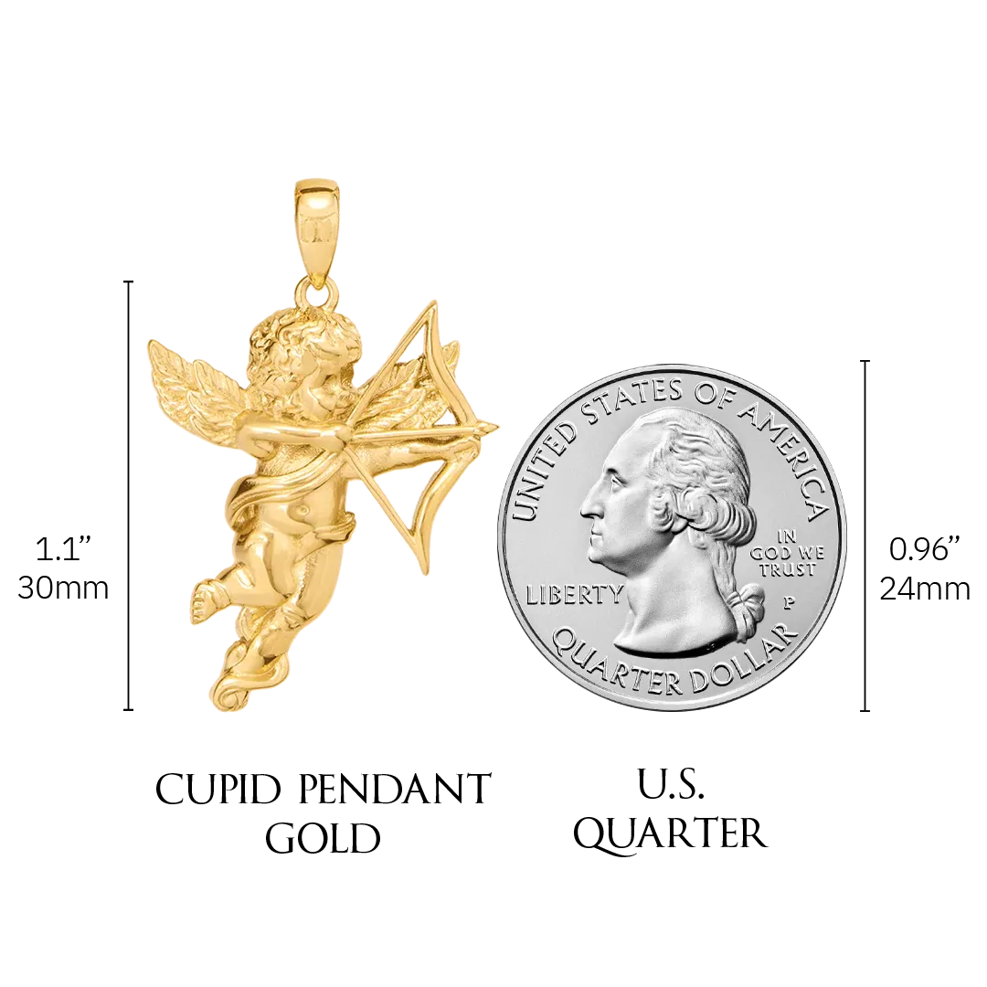 Cupid Pendant - Gold