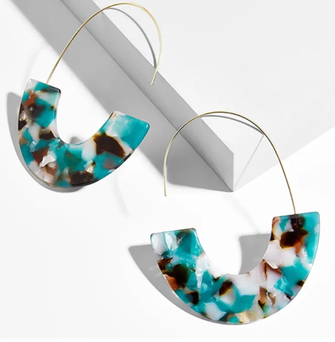 Danika Resin Drop Earrings