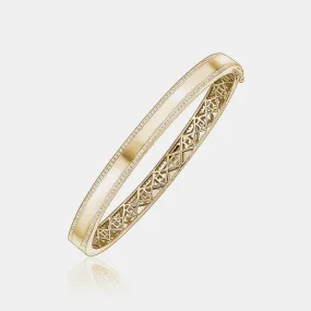 Diamond Border Bangle