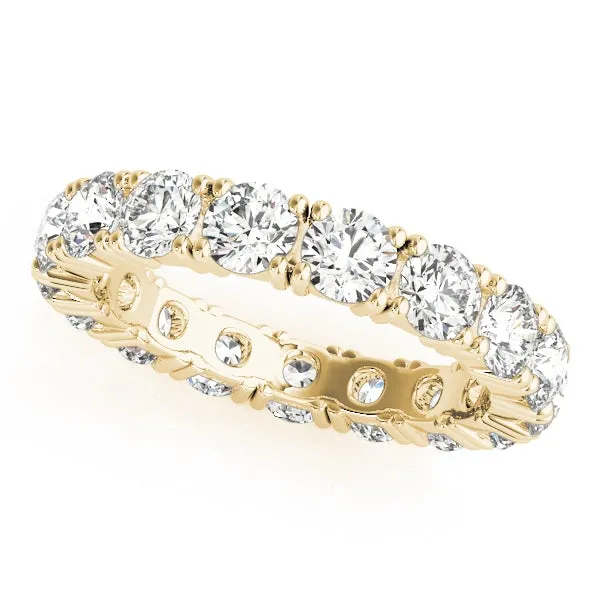 DIVINE 2.5 Carat Diamond Eternity Band in 14K/ 18K/ Platinum GIA Graded G Color SI1 Clarity By Mike Nekta SIZE 7