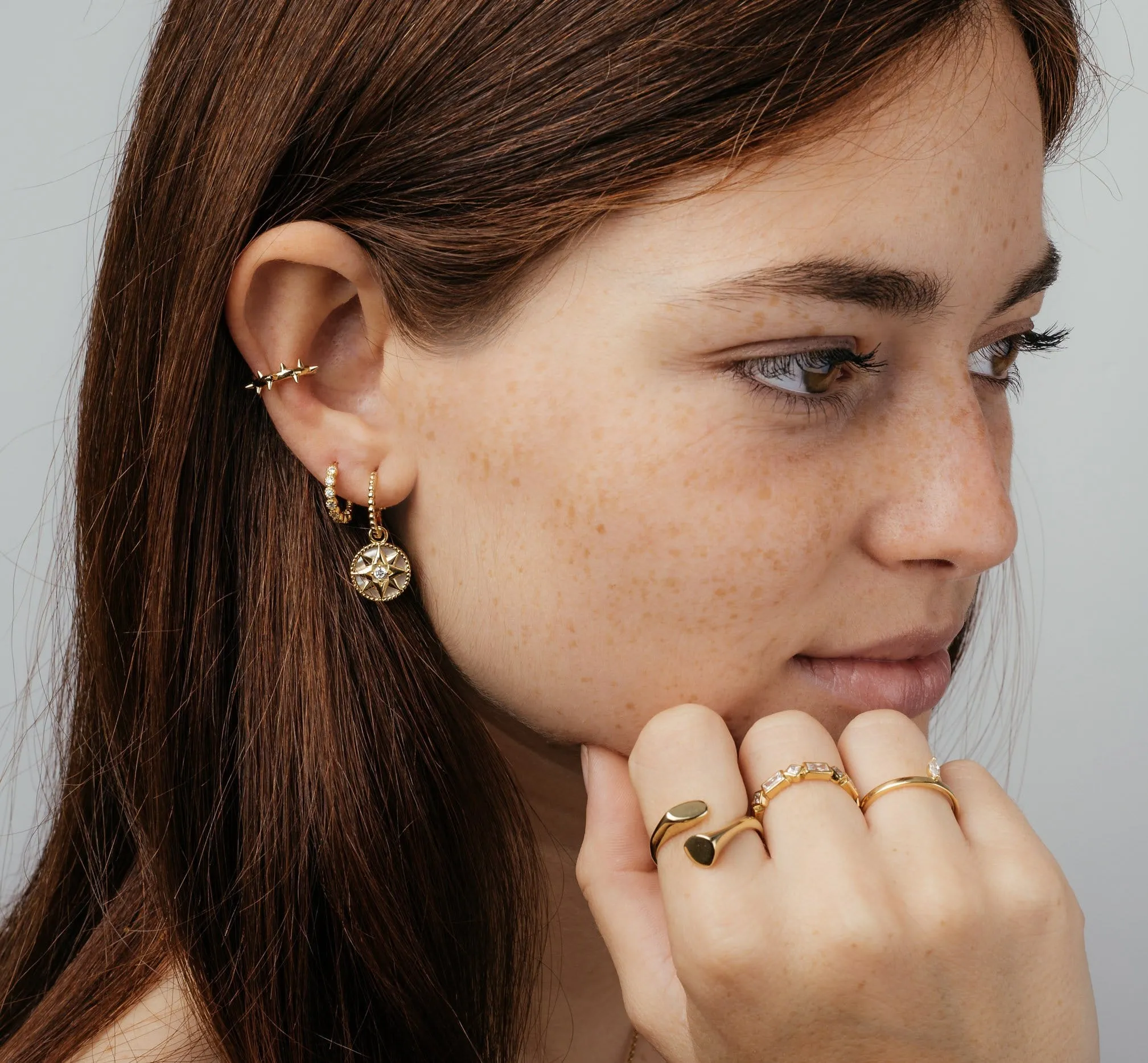 Ear Cuff Funk Oro