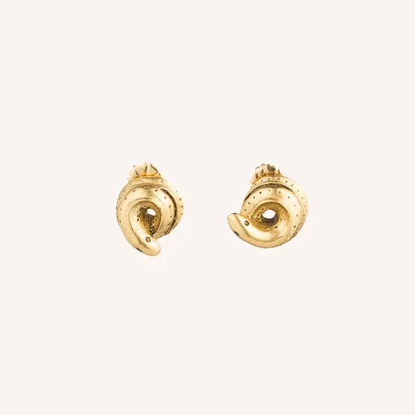 Eel Clip Earrings