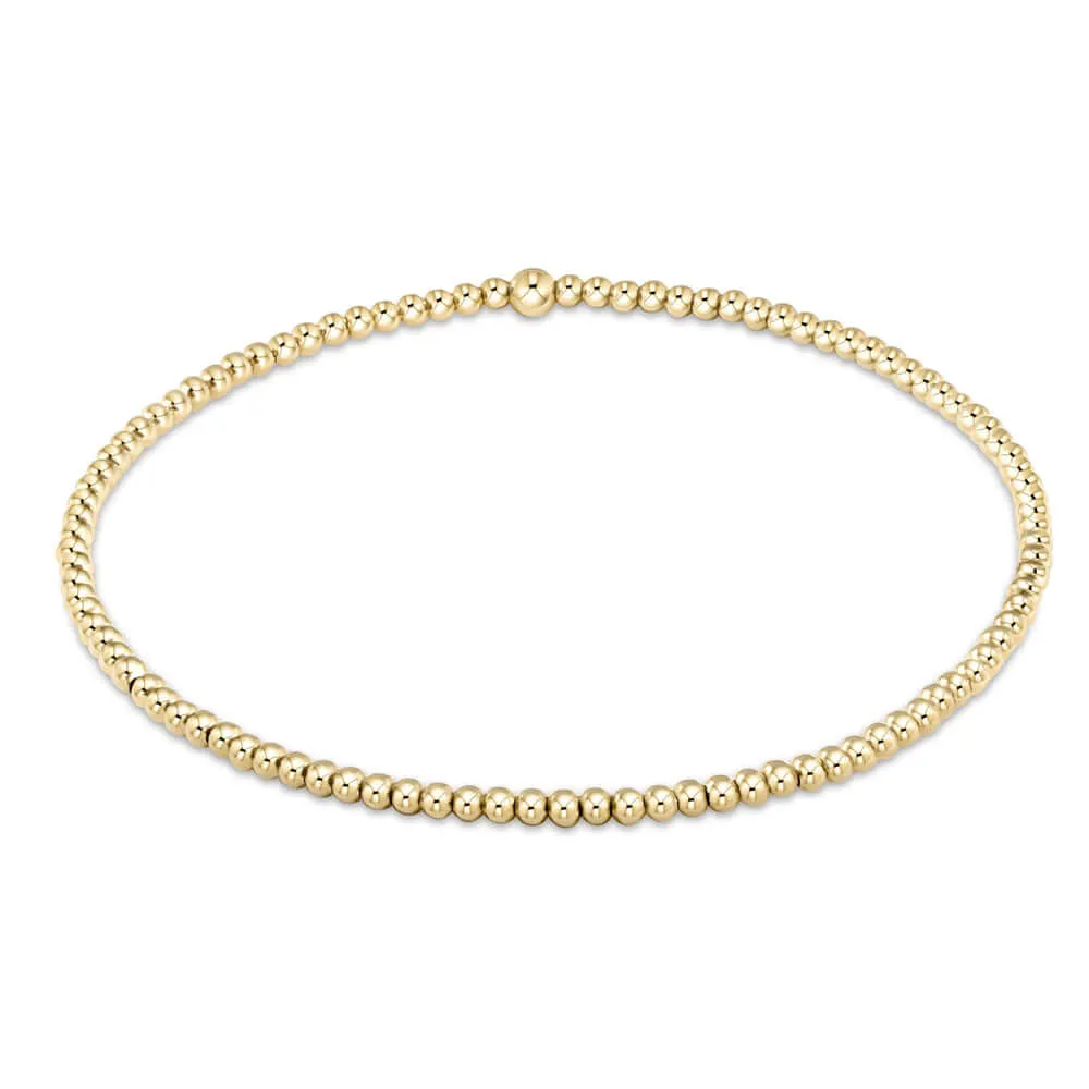 ENewton 2mm Gold Bangle Bracelet