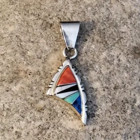 Exquisite Navajo Inlay Pendant