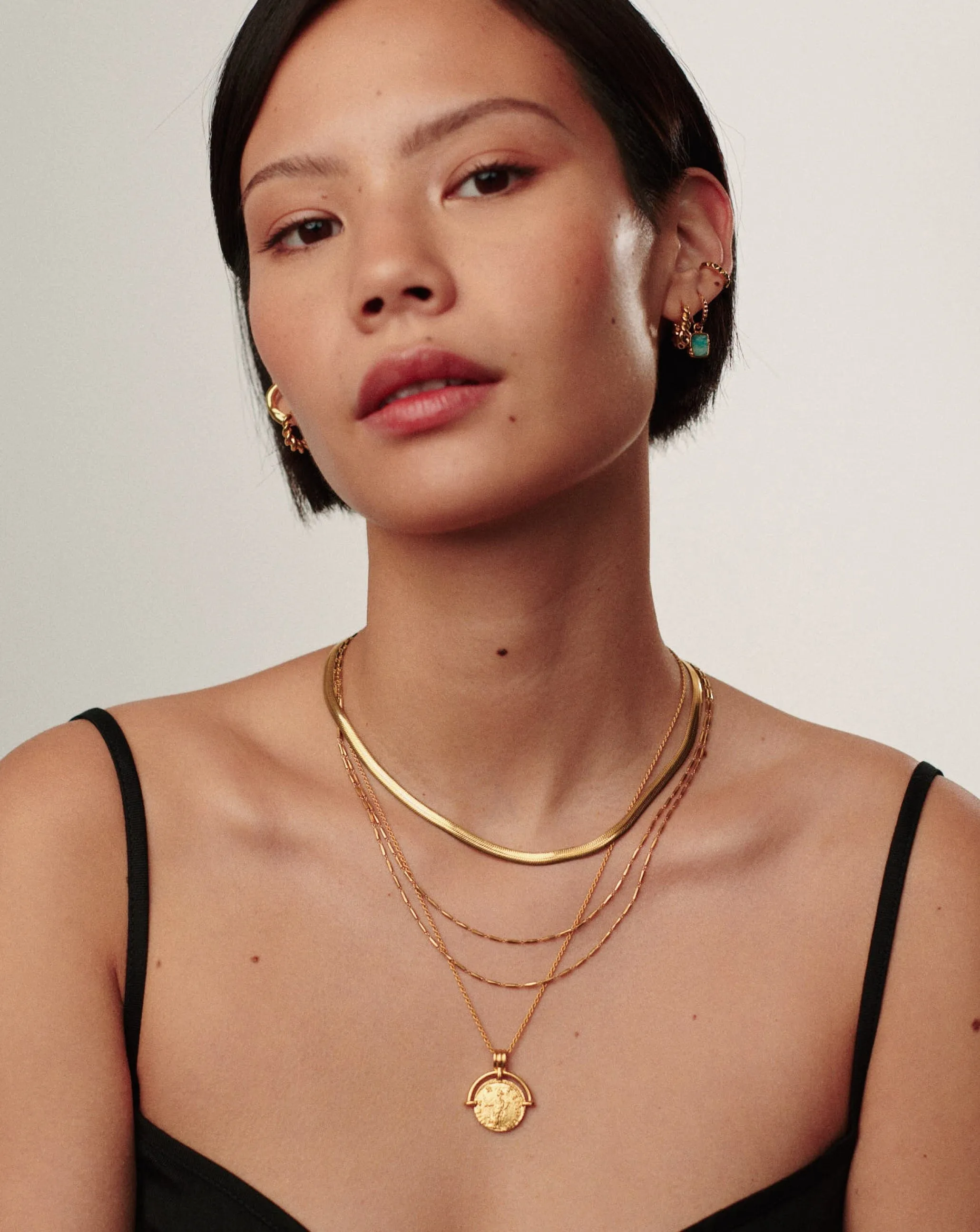 Flat Snake Chain Necklace