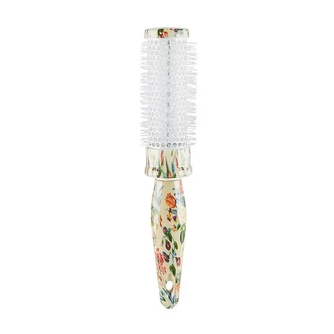 Floral Round Blow Dry Hair Brush