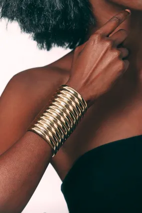 Gold Ndebele Cuff