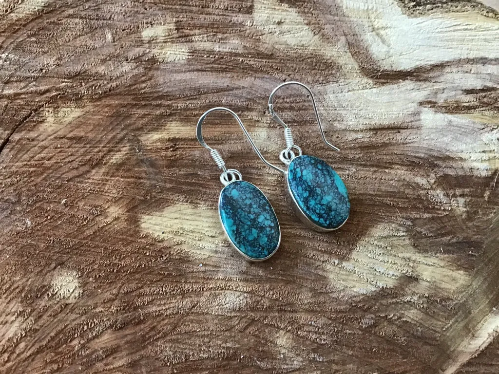 Handmade Sterling & Turquoise Earring