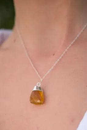 I Am Joy Citrine Necklace