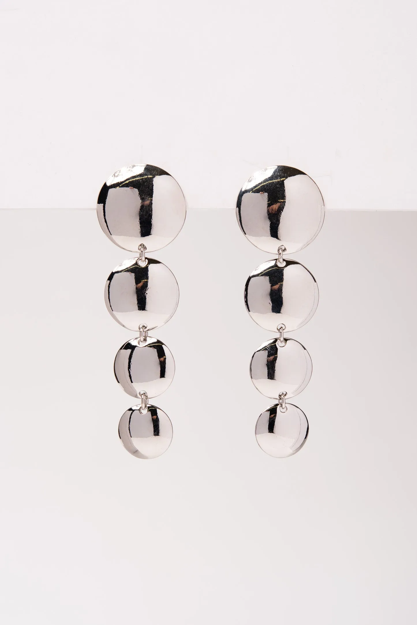 Ivy Multi Disc Clip-On Earrings