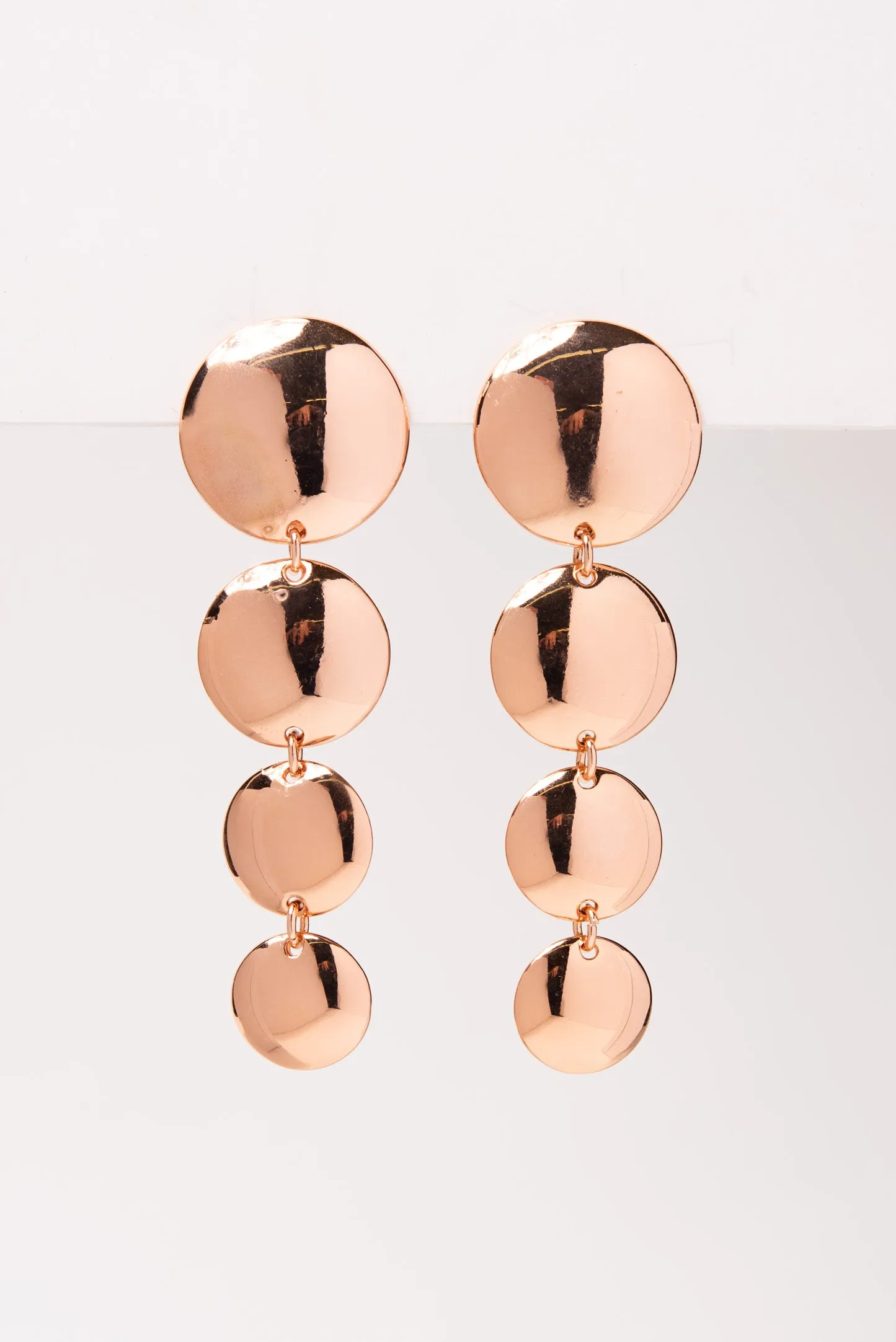 Ivy Multi Disc Clip-On Earrings