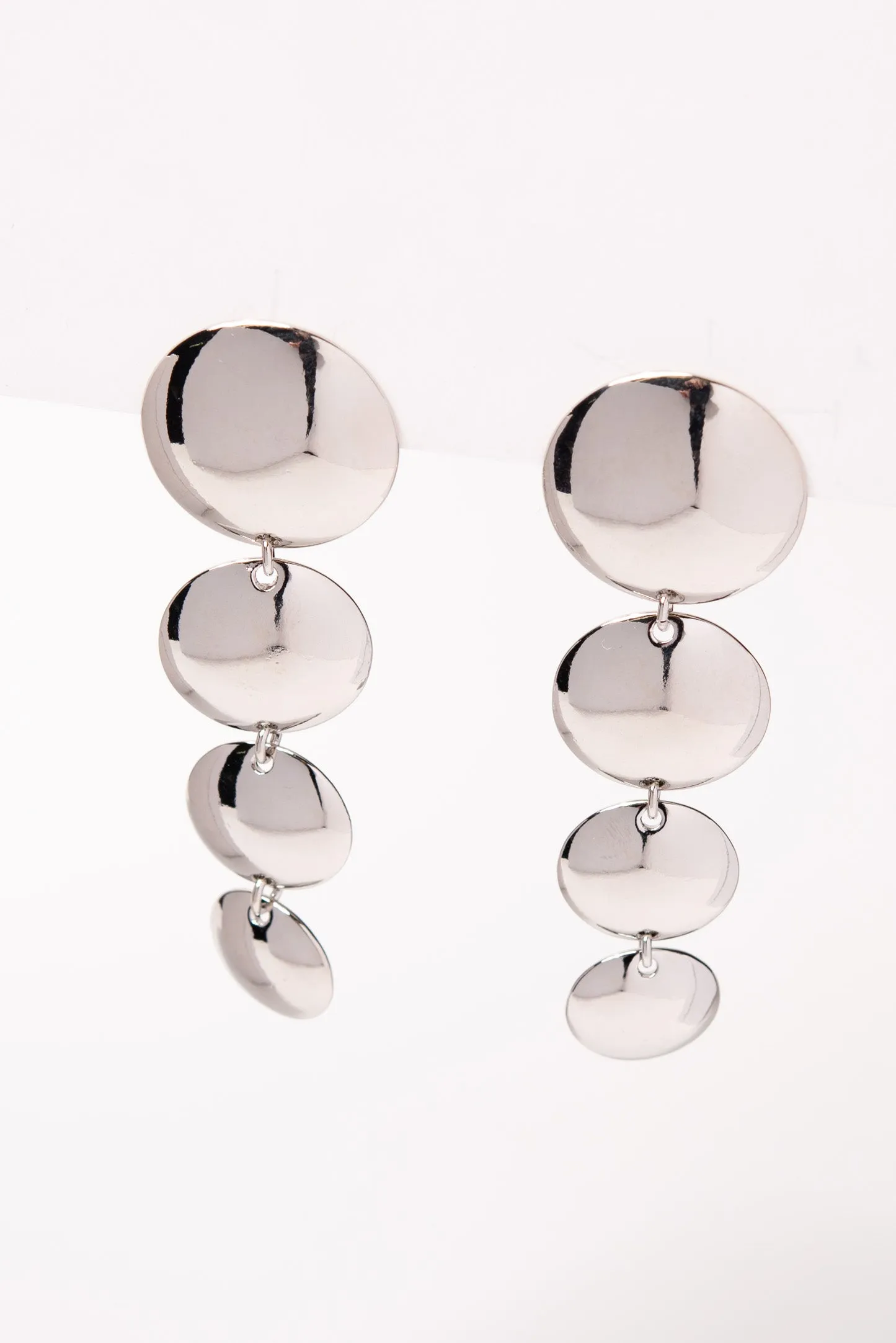 Ivy Multi Disc Clip-On Earrings