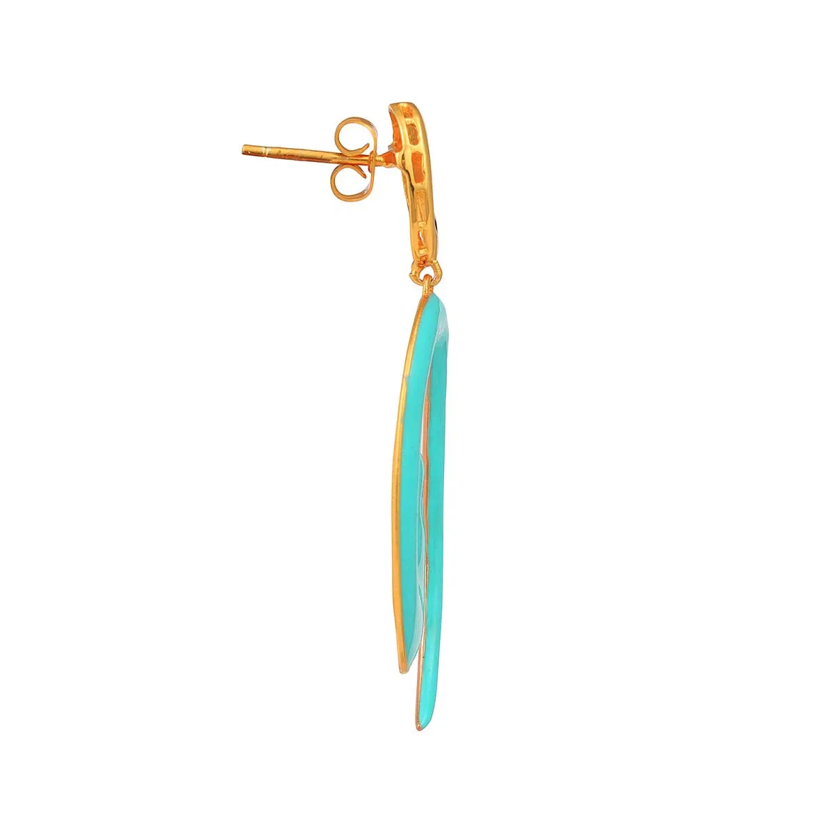 Joyful Swirls Drop Earrings