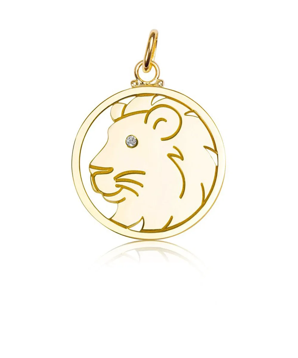 Large Lion Pendant