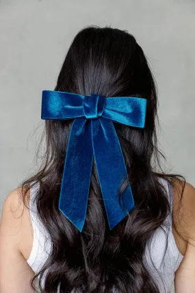 LUXE VELVET LARGE BOW