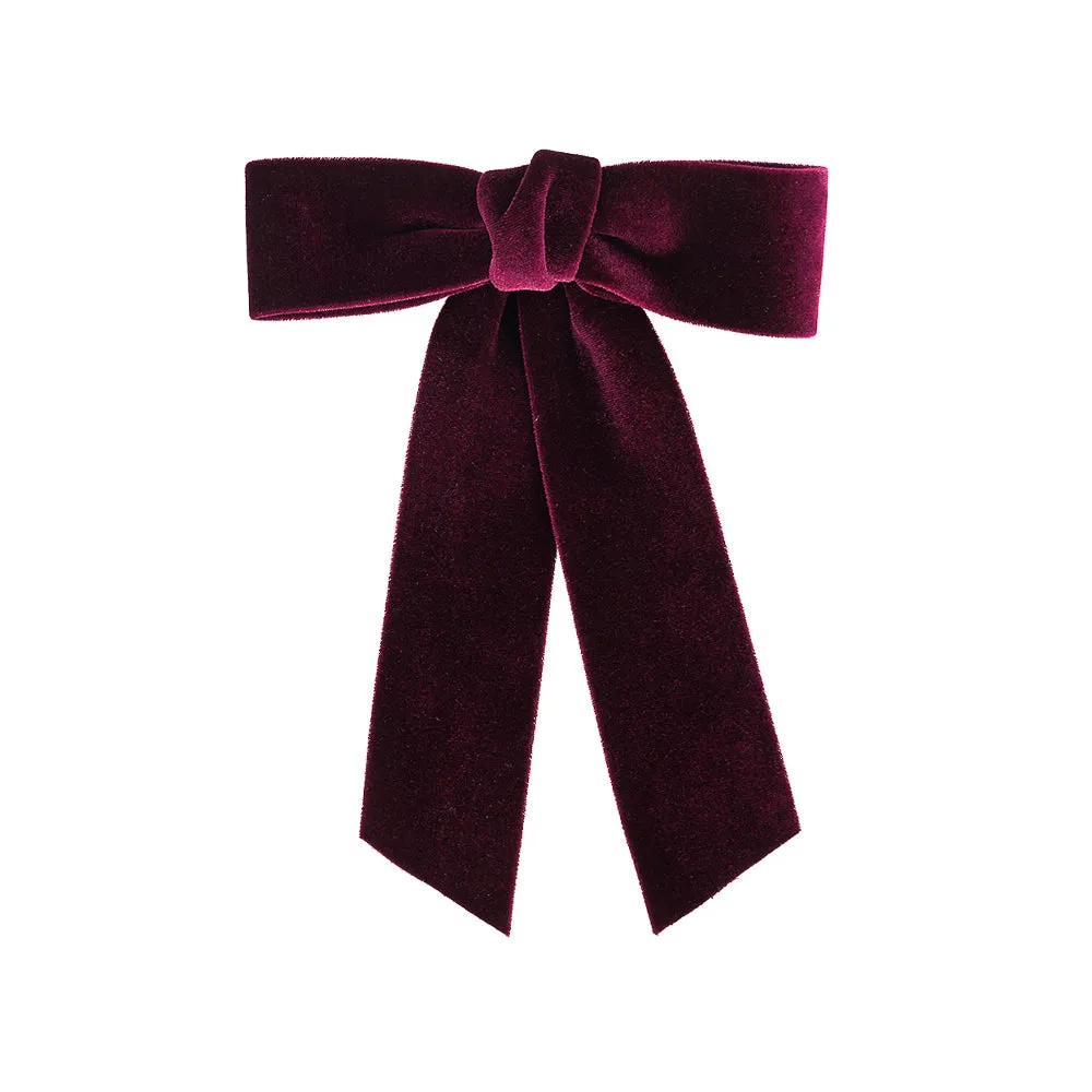 LUXE VELVET LARGE BOW