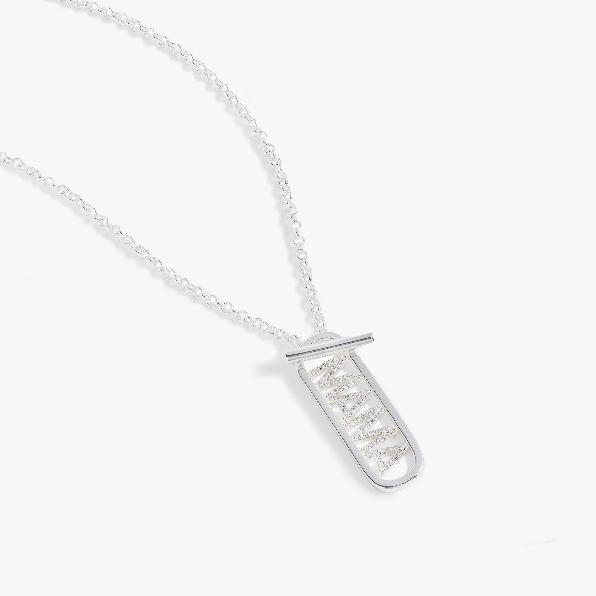 Mama Toggle Pendant Necklace