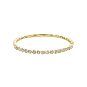 Martini Cup Diamond Bangle