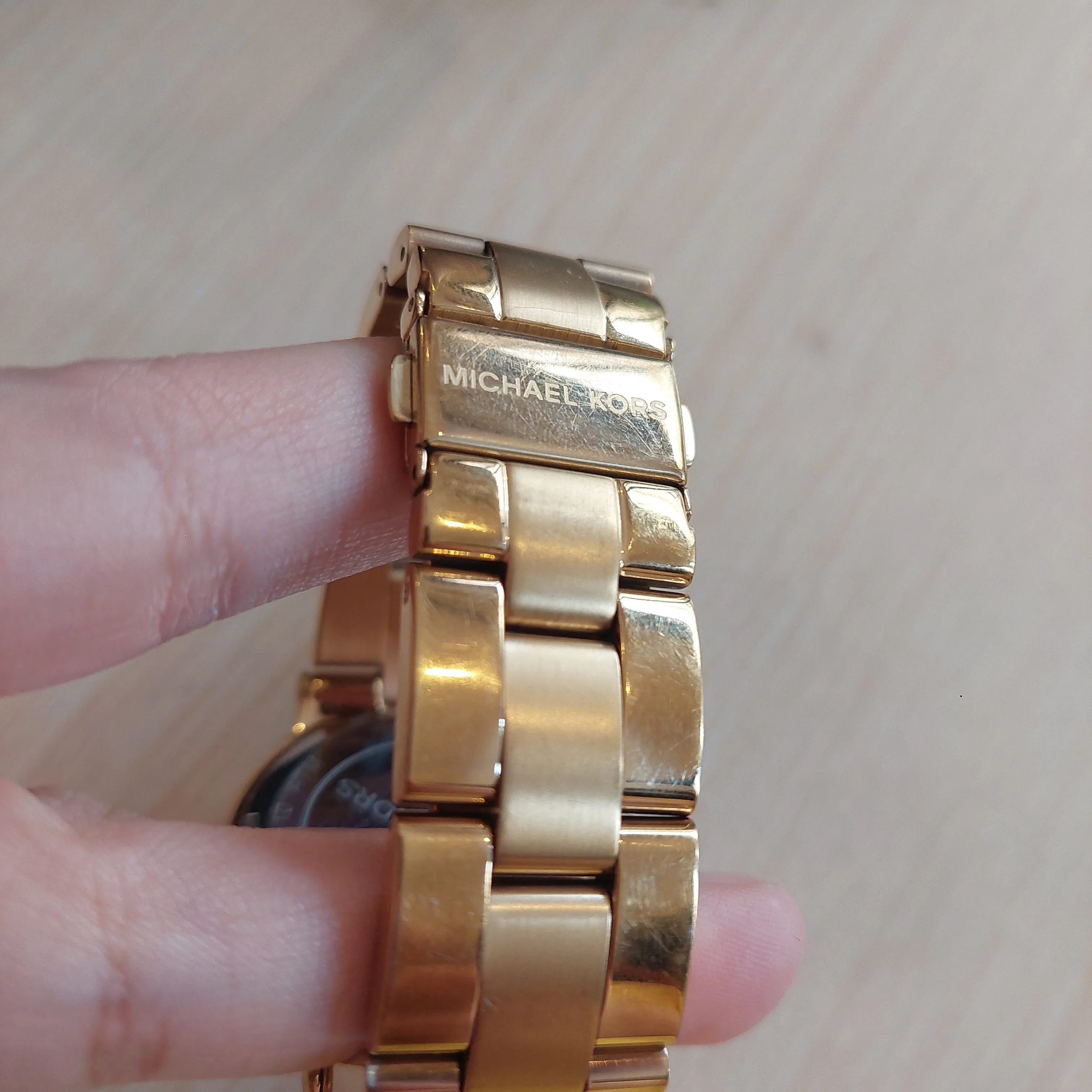 Michael Kors MK5623 Gold Rhinestone Watch | Pre Loved |