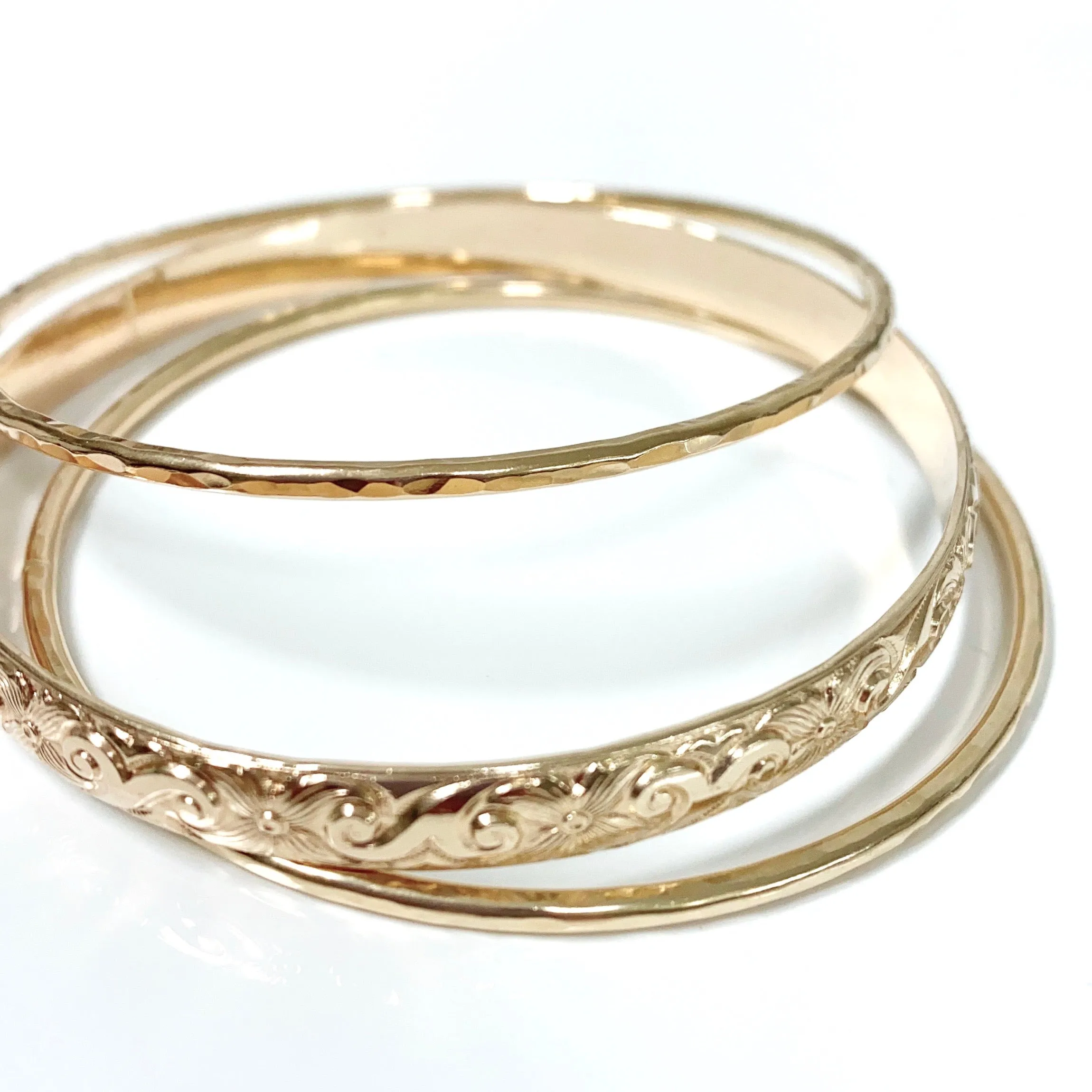 MOANI bangles set - 6mm heirloom bangle (B440)