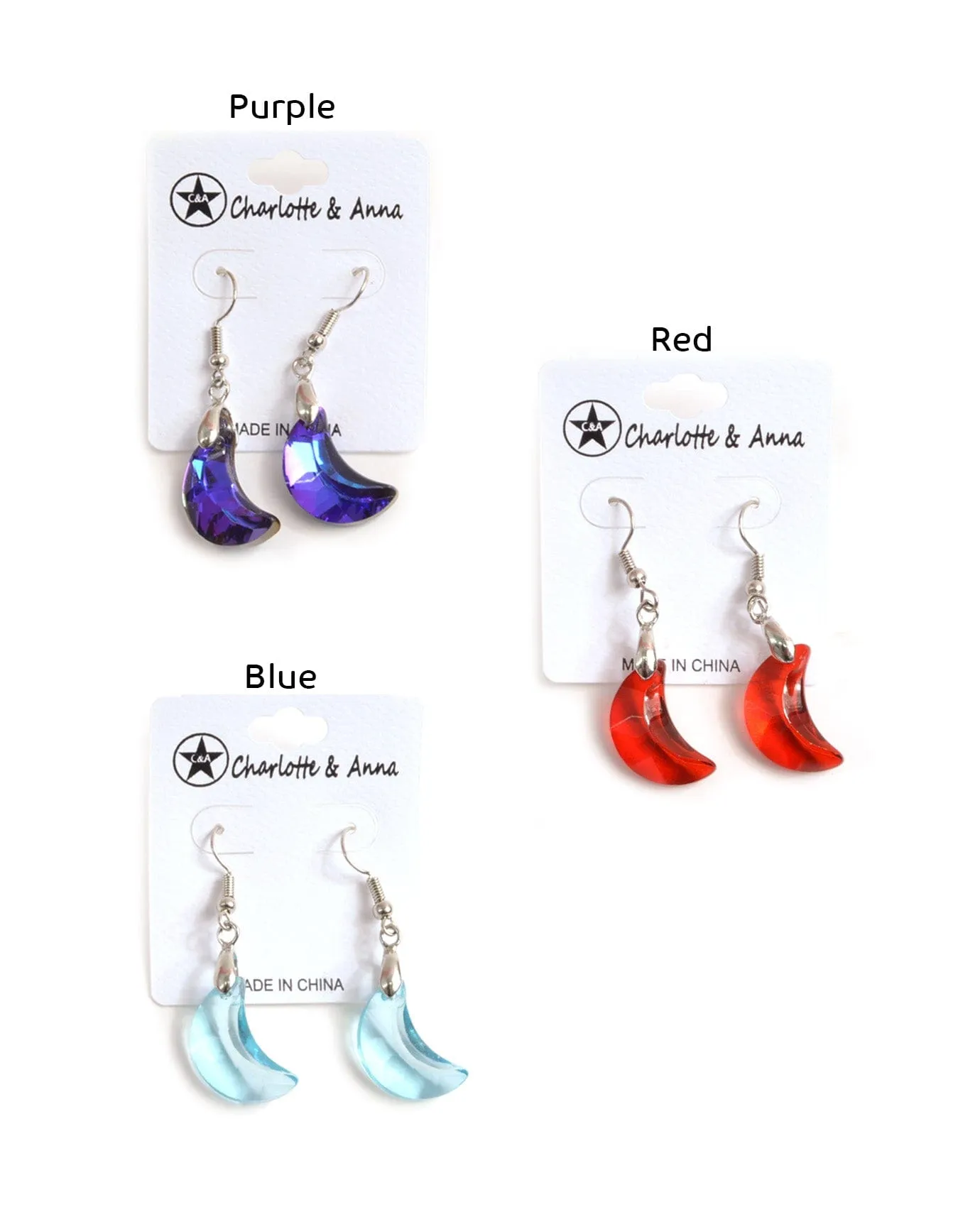 Moon Drop Earrings