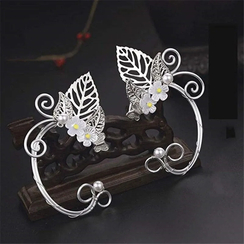 Mystical Forest Elf Ear Cuffs (One Pair)