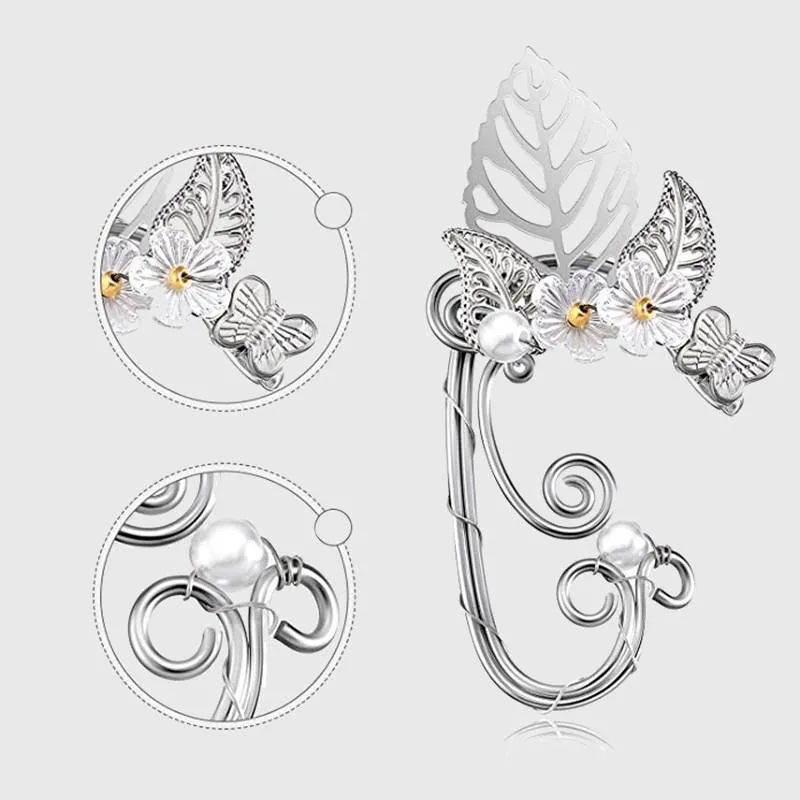 Mystical Forest Elf Ear Cuffs (One Pair)