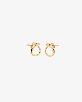 Ocean drop studs gold