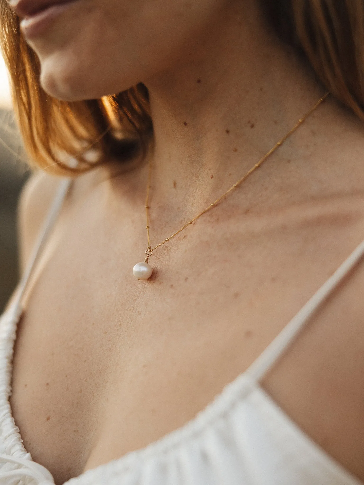 Pearl Drop Necklace