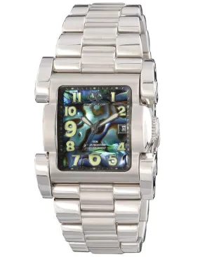 Reactor Womens Ion Watch - Stainless - Abalone Dial - 100m - Bracelet - Date