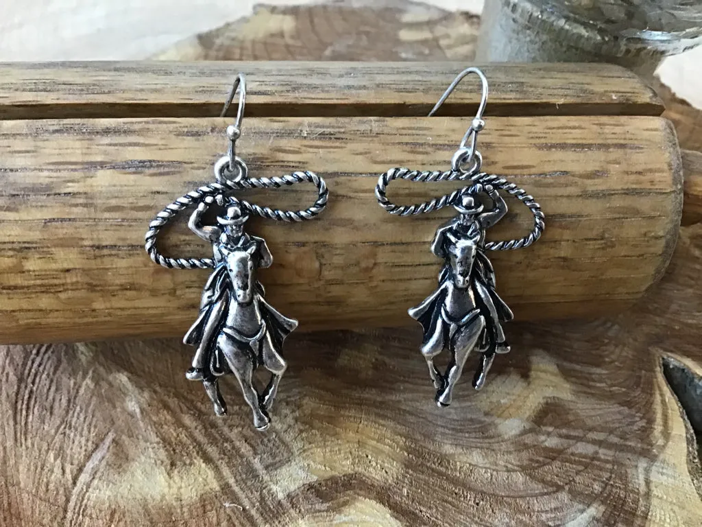 Silver Roper Earrings