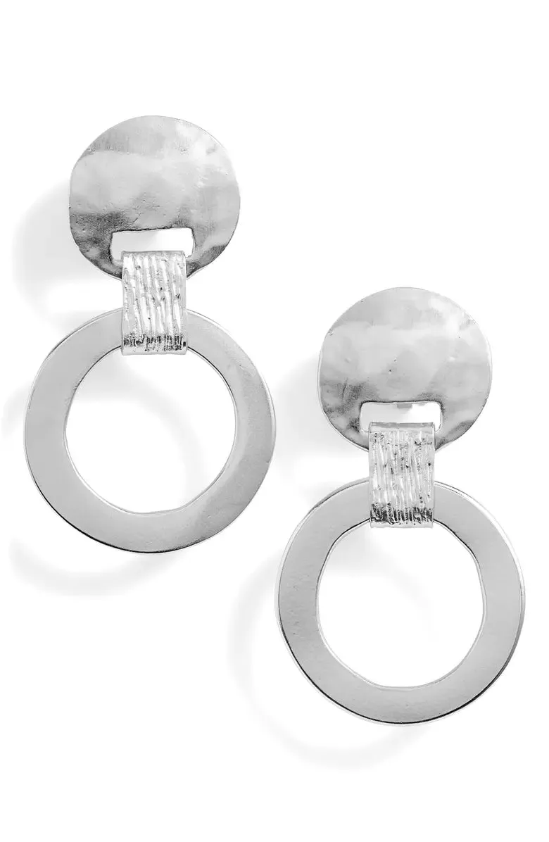 Statement clip-on earrings