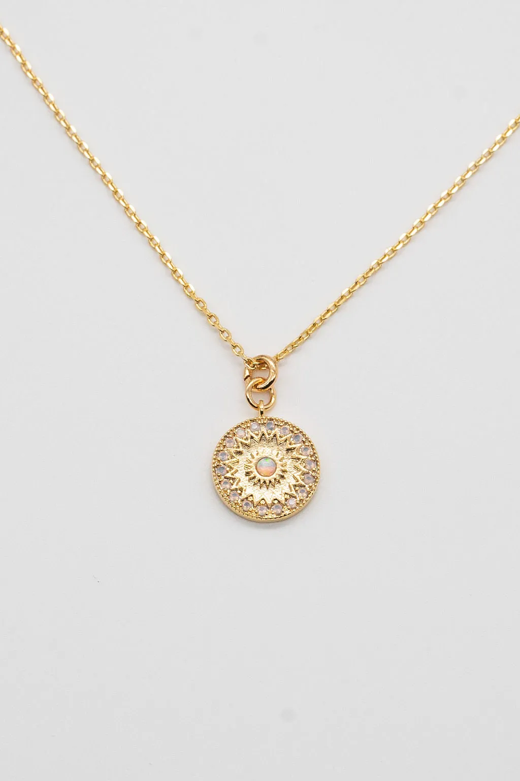 Sun Opal Necklace