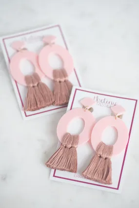 The Rhett Clip-On Tassel Earring