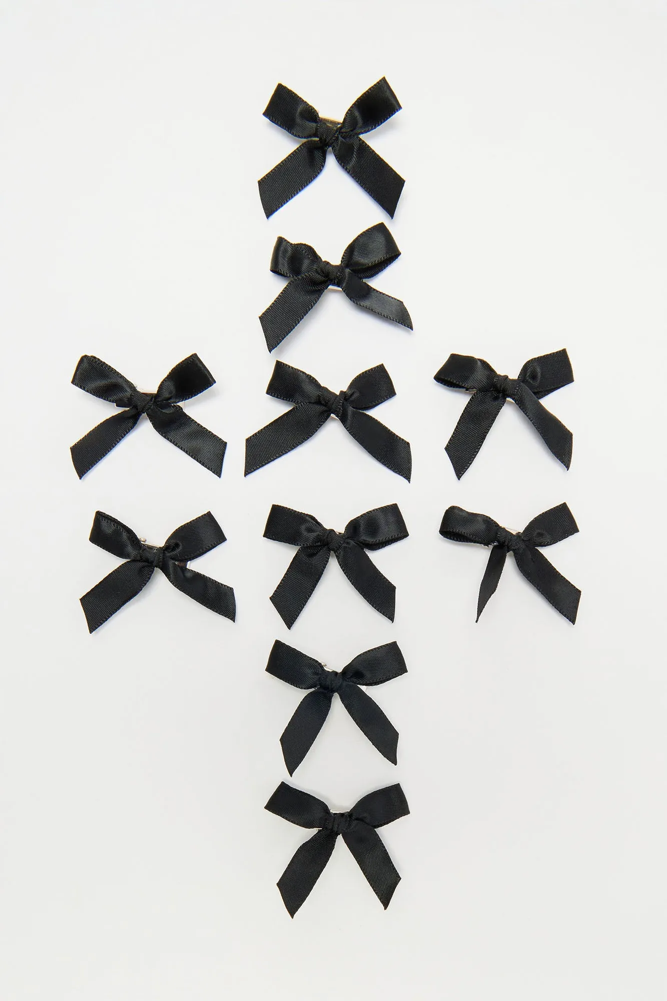 Too Cute To Be Stressed Hair Clip Set - Black