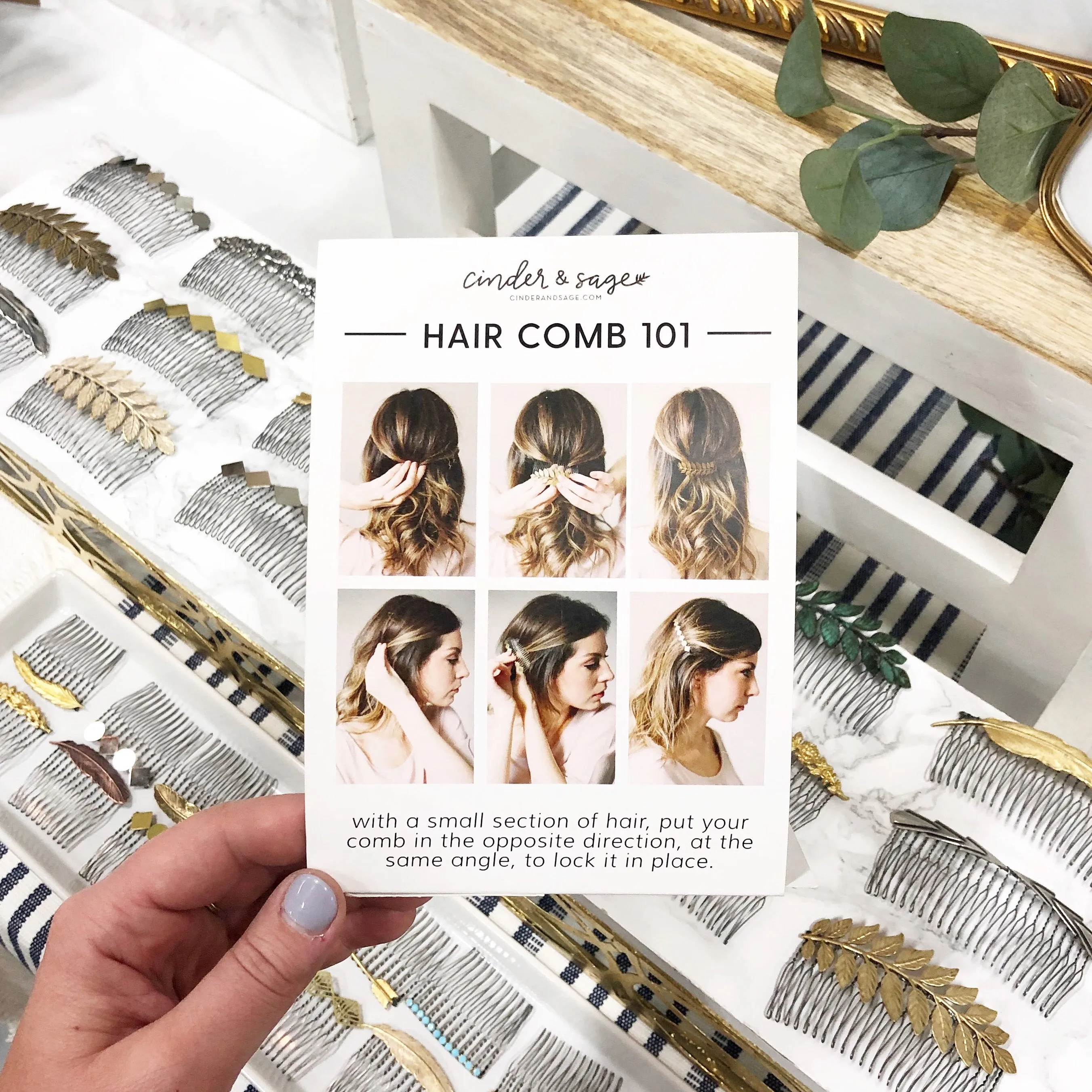 Vine Hair Comb