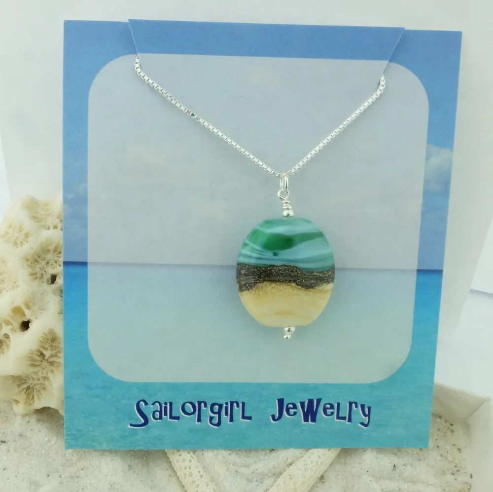 WH10P - Sand and Sea Pendant