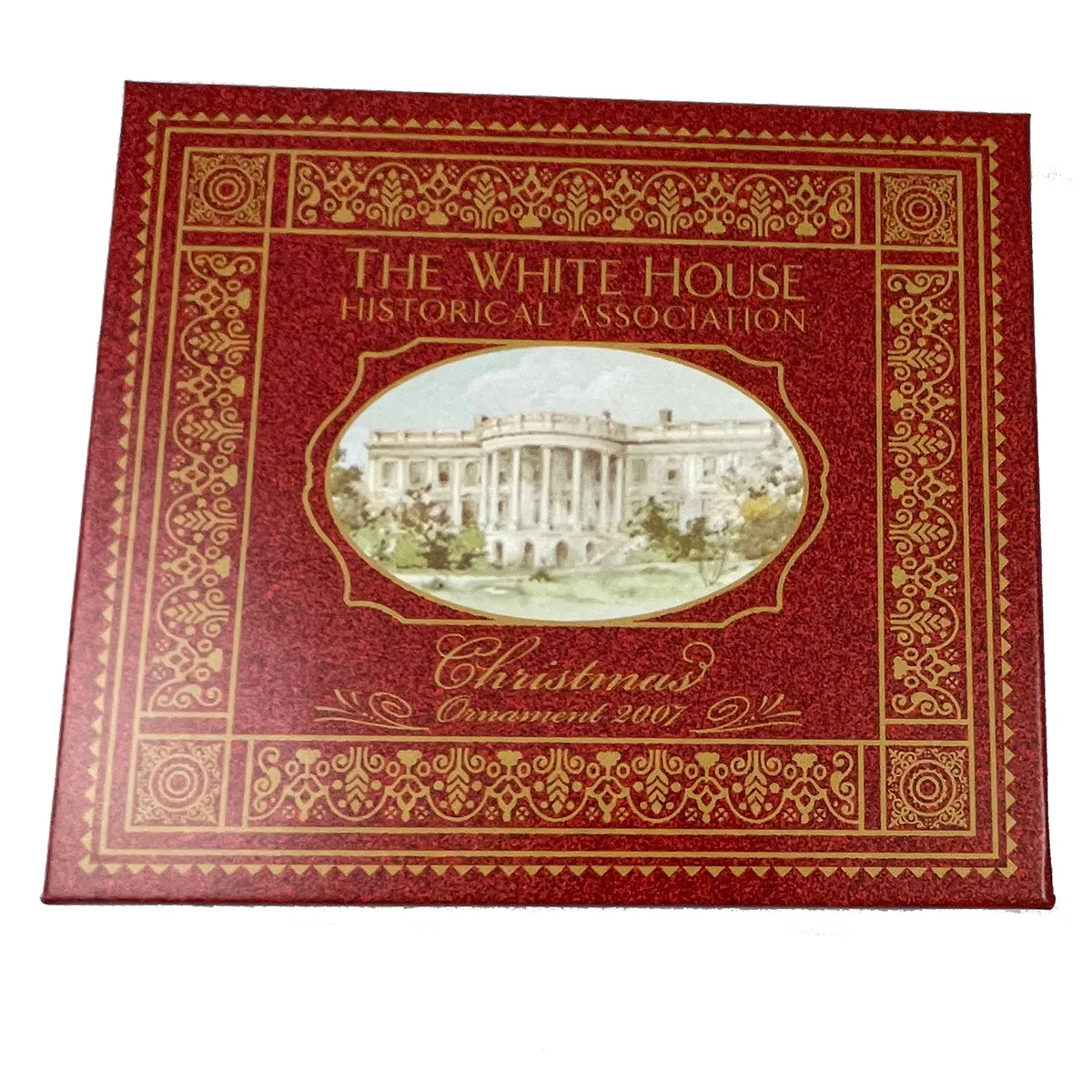 White House Christmas Ornament 2007 The Wedding